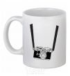 Ceramic mug FOR PHOTOGRAPHER White фото