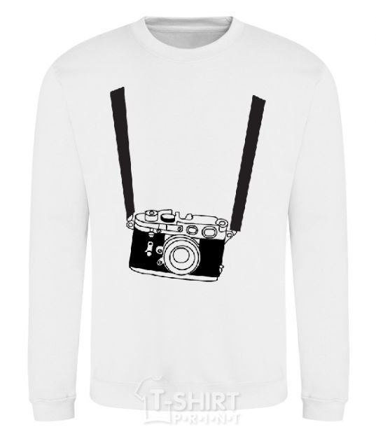 Sweatshirt FOR PHOTOGRAPHER White фото