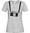 Women's T-shirt FOR PHOTOGRAPHER grey фото