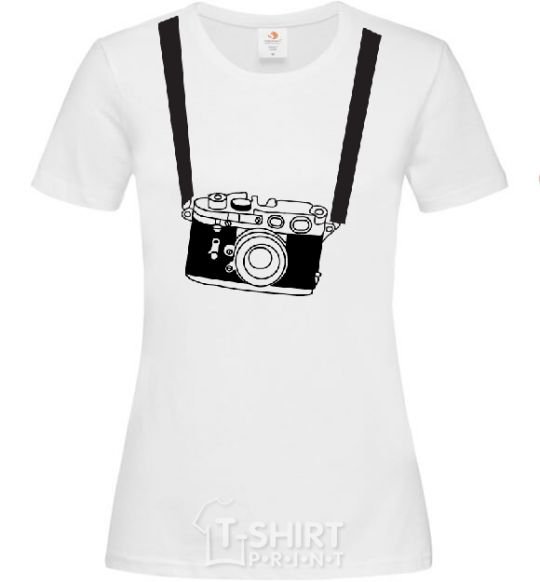 Women's T-shirt FOR PHOTOGRAPHER White фото
