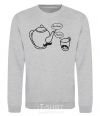 Sweatshirt NICE TACHE sport-grey фото