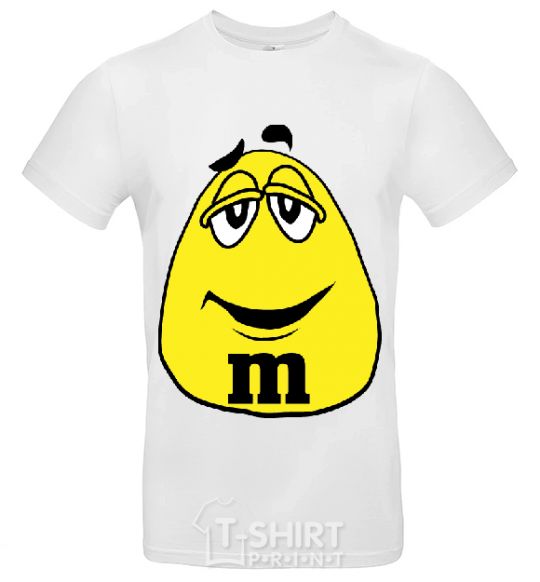 Men's T-Shirt M&M BOY White фото