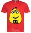 Men's T-Shirt M&M BOY red фото