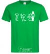 Men's T-Shirt LOVE AND MARRY ME kelly-green фото