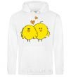 Men`s hoodie CHIKEN White фото