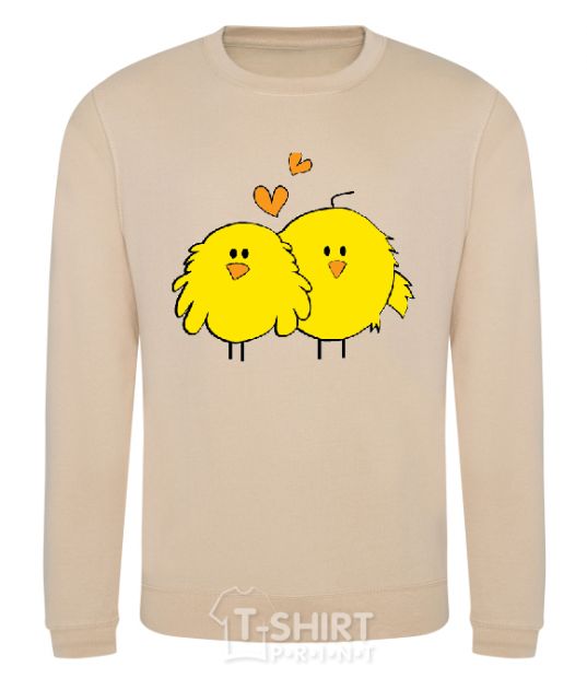 Sweatshirt CHIKEN sand фото