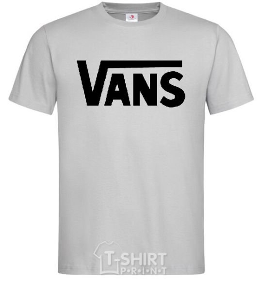 Men's T-Shirt VANS grey фото