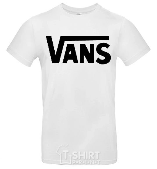 Men's T-Shirt VANS White фото