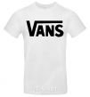 Men's T-Shirt VANS White фото