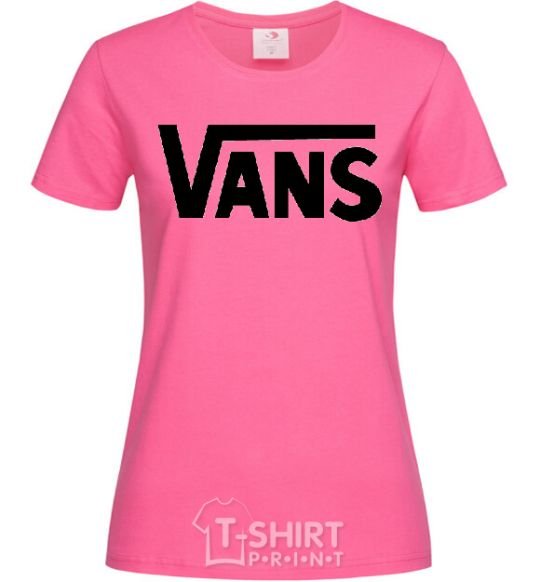 Women's T-shirt VANS heliconia фото