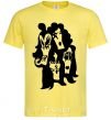 Men's T-Shirt KISS band cornsilk фото