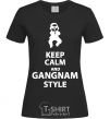 Women's T-shirt GANGNAM STYLE black фото