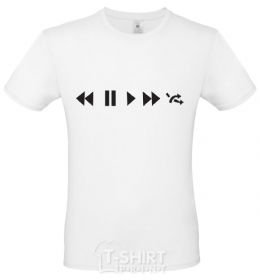 Men's T-Shirt PLAY White фото