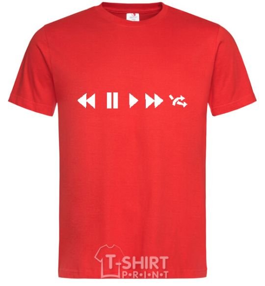 Men's T-Shirt PLAY red фото