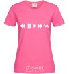 Women's T-shirt PLAY heliconia фото