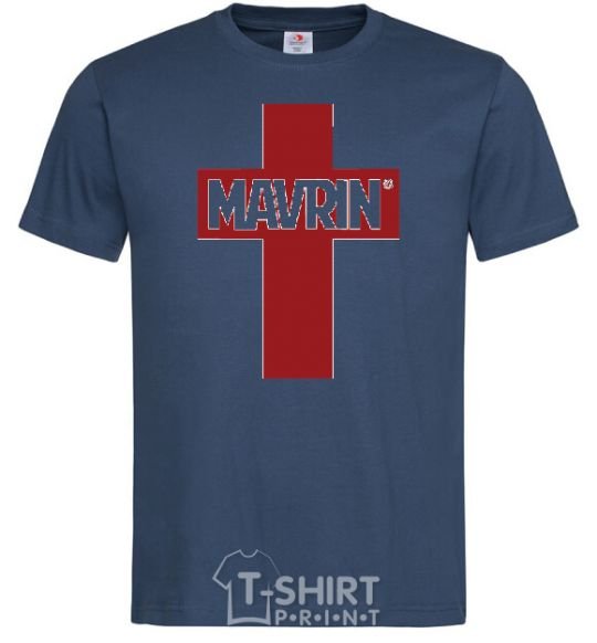 Men's T-Shirt MAVRIN navy-blue фото