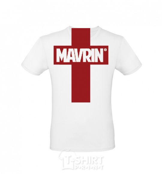 Men's T-Shirt MAVRIN White фото