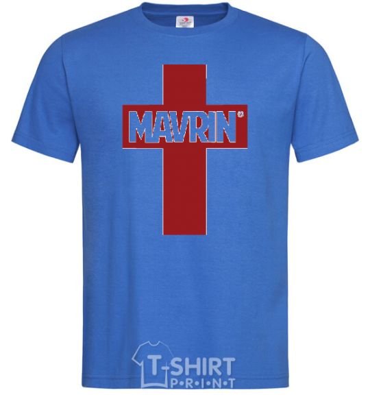 Men's T-Shirt MAVRIN royal-blue фото