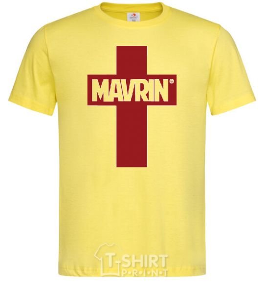 Men's T-Shirt MAVRIN cornsilk фото