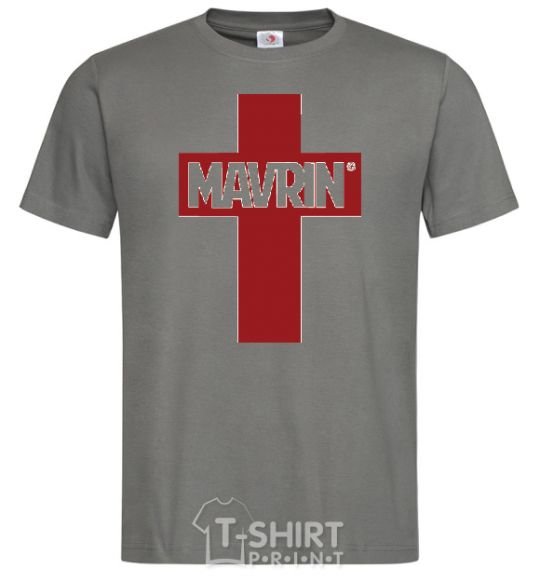 Men's T-Shirt MAVRIN dark-grey фото