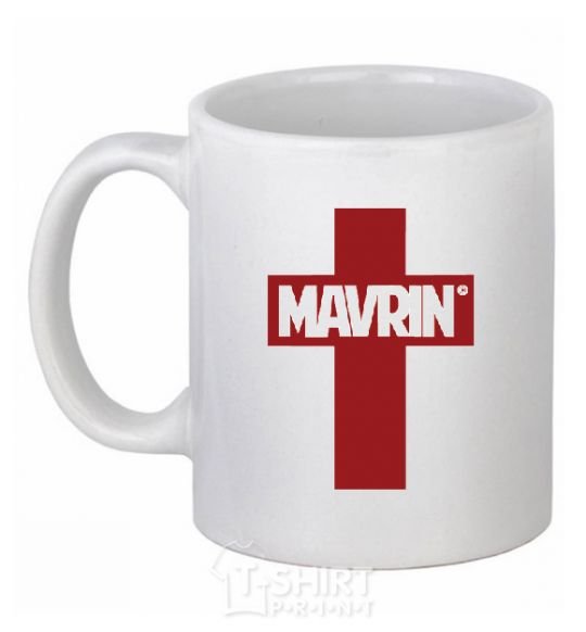 Ceramic mug MAVRIN White фото