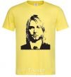 Мужская футболка KURT COBEIN Лимонный фото