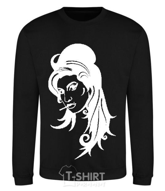 Sweatshirt AMY WINEHOUSE black фото