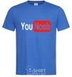 Men's T-Shirt YOU NOOB royal-blue фото