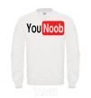 Sweatshirt YOU NOOB White фото