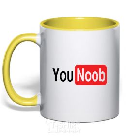 Mug with a colored handle
