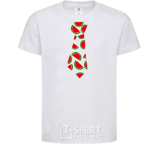 Kids T-shirt WATERMELON White фото