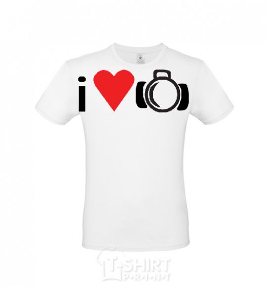 Men's T-Shirt PHOTO White фото