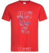 Men's T-Shirt JUST DO IT red фото