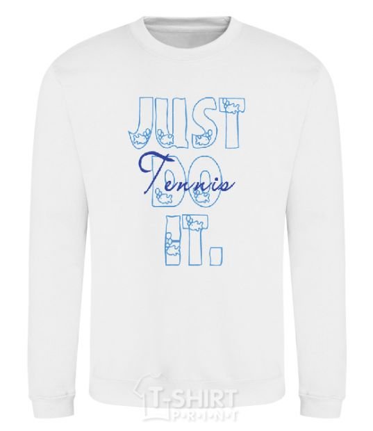 Sweatshirt JUST DO IT White фото