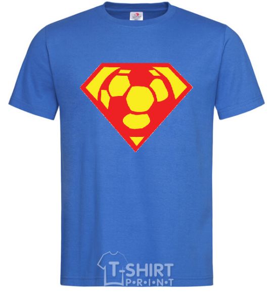 Мужская футболка SUPER BALL! Ярко-синий фото