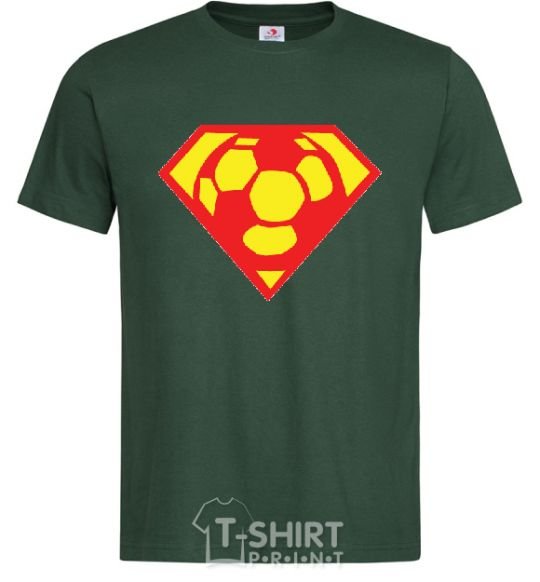 Мужская футболка SUPER BALL! Темно-зеленый фото