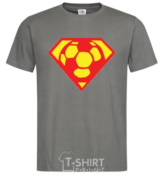 Men's T-Shirt SUPER BALL! dark-grey фото