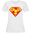 Women's T-shirt SUPER BALL! White фото