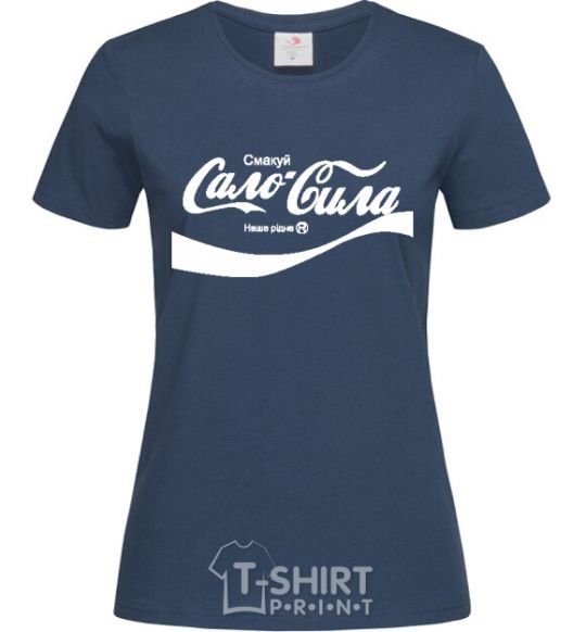 Women's T-shirt Lard power navy-blue фото