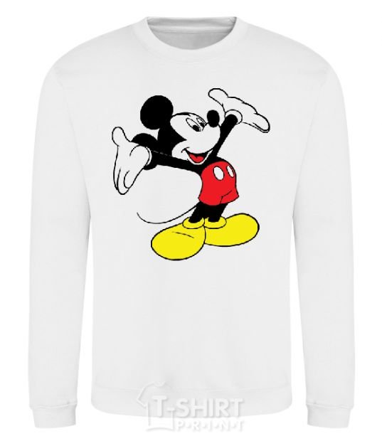 Sweatshirt DANCING MICKEY White фото