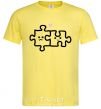 Men's T-Shirt PUZZLE cornsilk фото