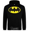 Men`s hoodie BATMAN original logo black фото