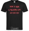 Men's T-Shirt MACHINE GUN black фото