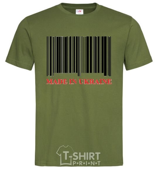 Men's T-Shirt Made in Ukraine millennial-khaki фото