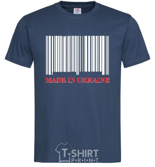 Men's T-Shirt Made in Ukraine navy-blue фото