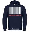 Men`s hoodie Made in Ukraine navy-blue фото