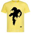 Men's T-Shirt AMY WINEHOUSE PORTRAIT cornsilk фото