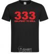 Men's T-Shirt 333 Halfway to hell black фото