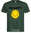 Men's T-Shirt MR.HAPPY bottle-green фото