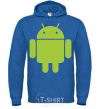 Men`s hoodie ANDROID royal фото